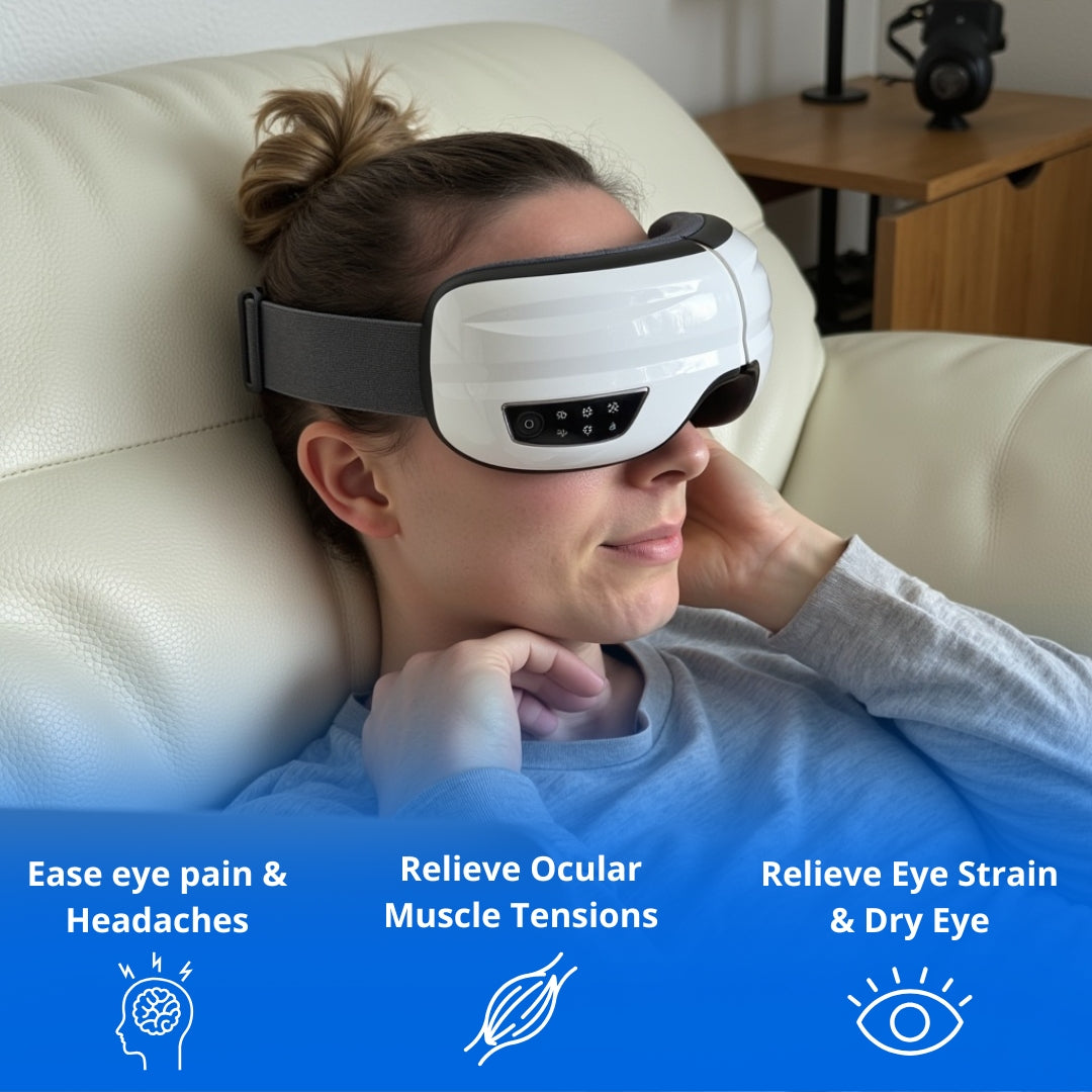 SootheSight™ - Smart Eye Massager for Migraines