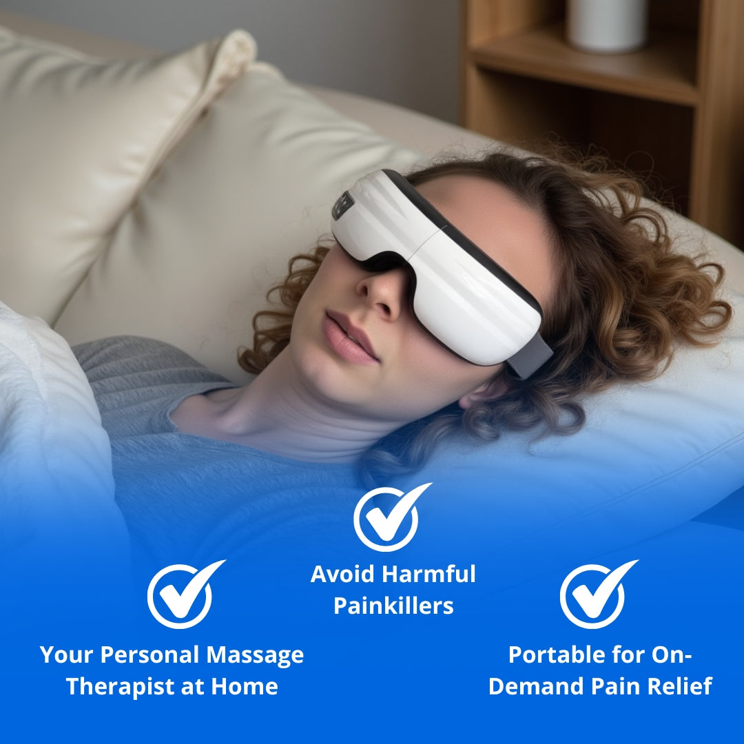 SootheSight™ - Smart Eye Massager for Migraines